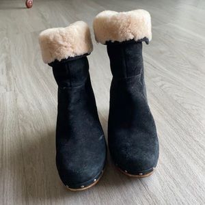 Heeled UGG boots